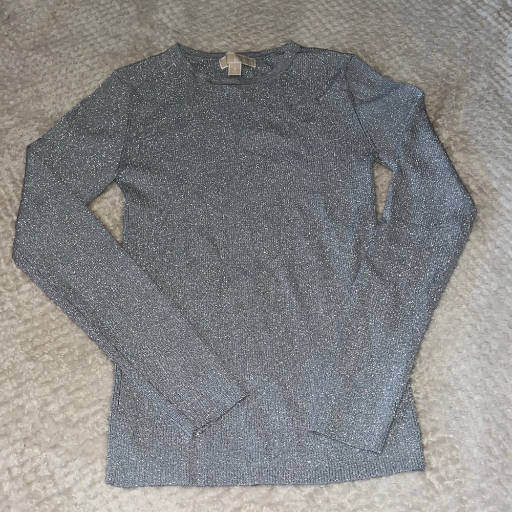Michael Kors Silver / Gray Sweater